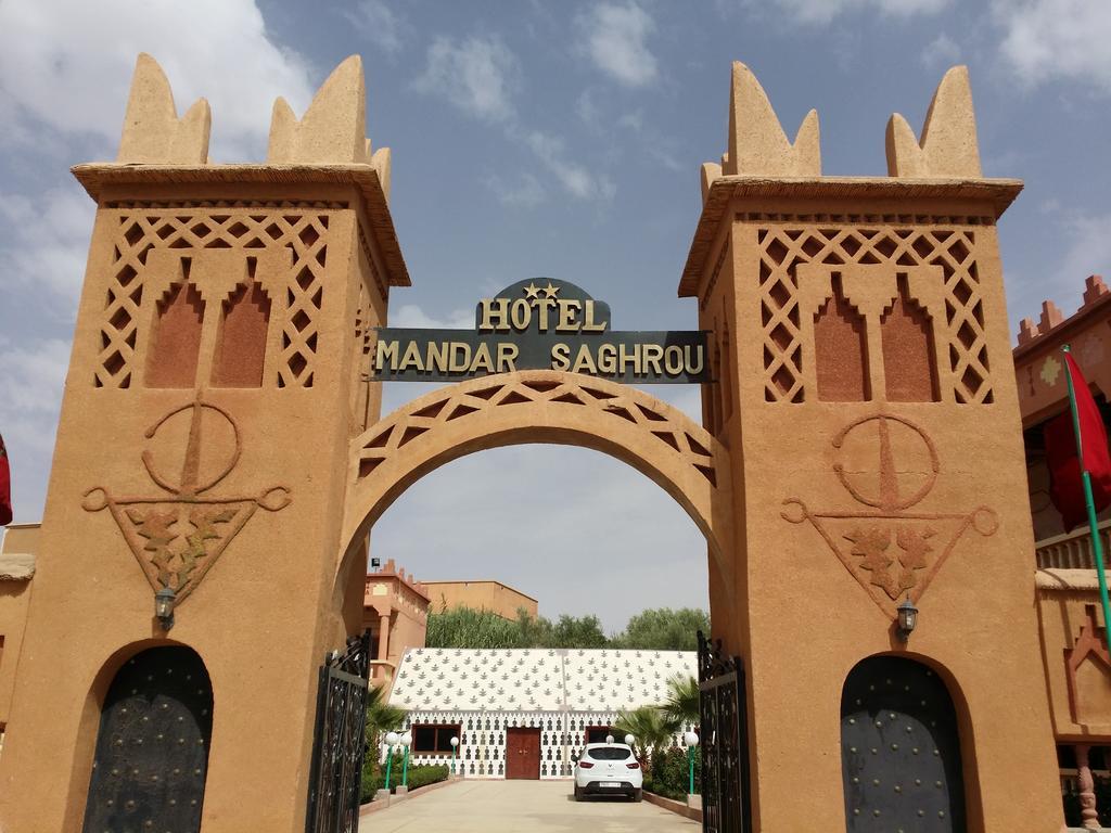Hotel Mandar Saghrou Tazakhte Kelaat-M'Gouna エクステリア 写真