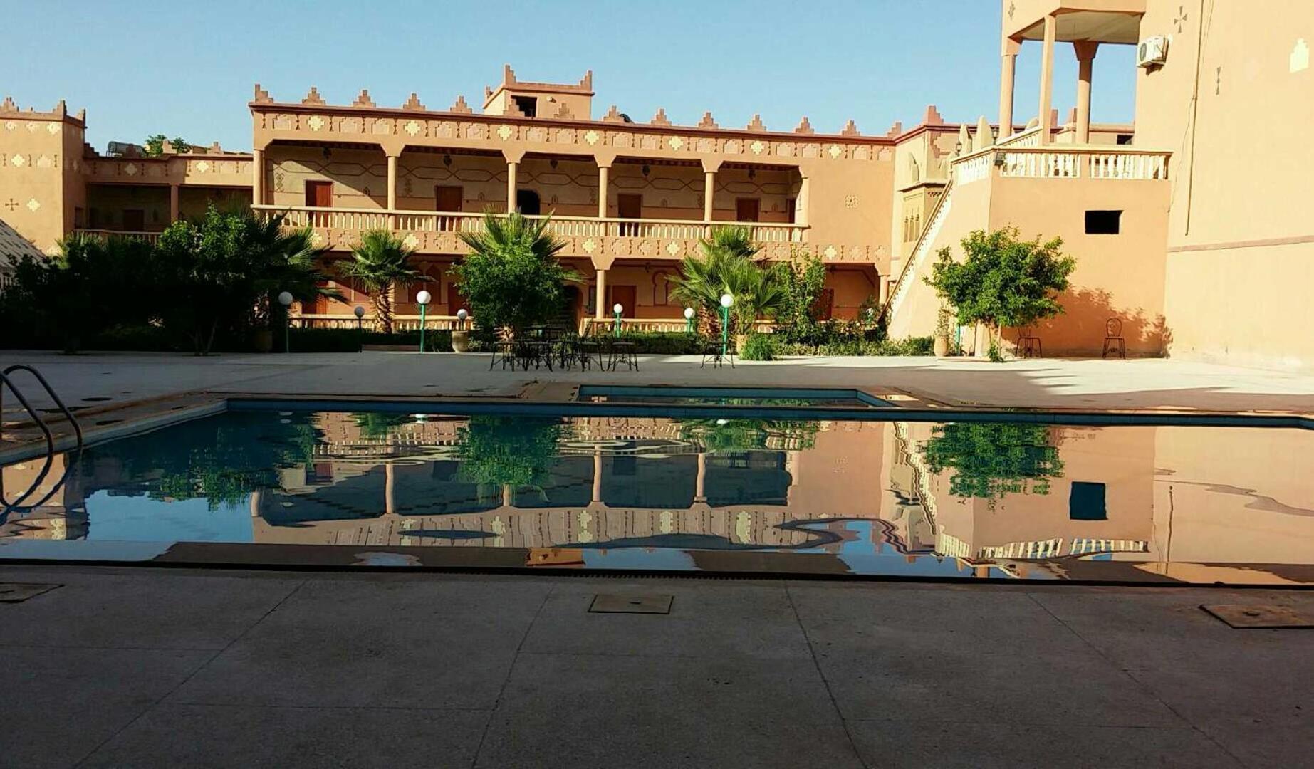 Hotel Mandar Saghrou Tazakhte Kelaat-M'Gouna エクステリア 写真
