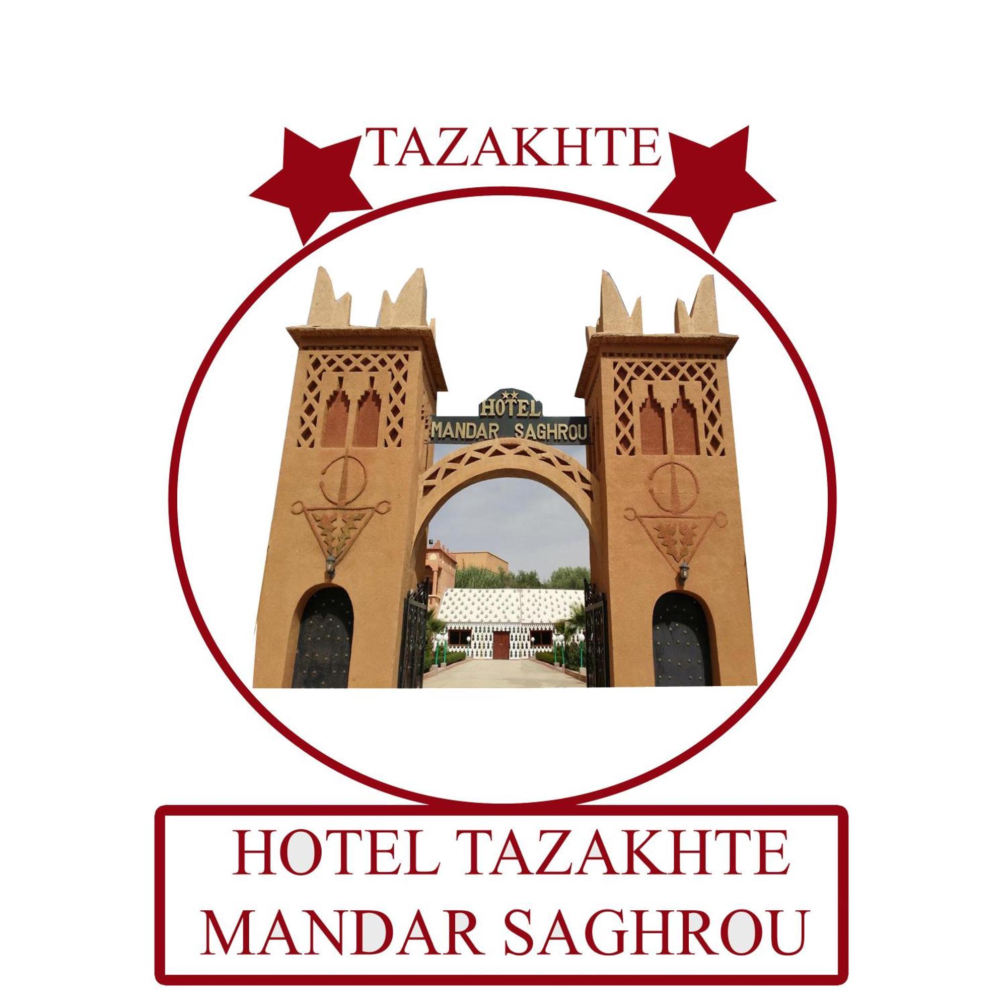 Hotel Mandar Saghrou Tazakhte Kelaat-M'Gouna エクステリア 写真